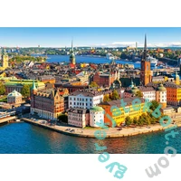 Castorland 500 db-os puzzle - Stockholm óvárosa, Svédország (B-52790)