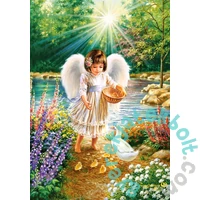 Castorland 500 db-os puzzle - Angyalka a tóparton (B-52844)