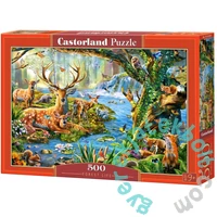 Castorland 500 db-os puzzle - Élet az erdőben (B-52929)