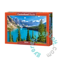 Castorland 500 db-os puzzle - Tavasz a Moraine tónál, Kanada (B-53810)