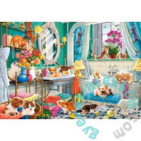 Castorland 100 db-os puzzle - Crazy Pet Bath (B-111251)