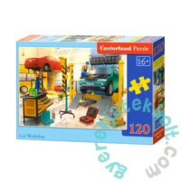 Castorland 120 db-os puzzle - Autószerelő műhely (B-13531)