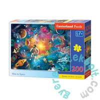 Castorland 200 db-os puzzle - Ember az űrben (B-222261)