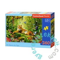 Castorland 260 db-os puzzle - Őfelsége a tigris (B-27569)