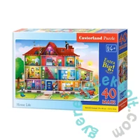 Castorland 40 db-os Maxi puzzle - Otthoni életképek (B-040346)