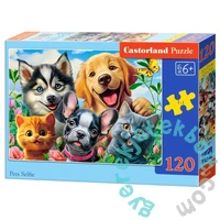 Castorland 120 db-os puzzle - Kiskedvenc szelfi (B-13609)