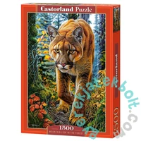 Castorland 1500 db-os puzzle - Puma az erdőben (C-152261)