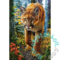 Castorland 1500 db-os puzzle - Puma az erdőben (C-152261)