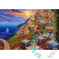Castorland 1500 db-os puzzle - Romantikus naplemente Positanoban (C-152209)
