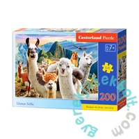 Castorland 200 db-os puzzle - Láma szelfi (B-222193)