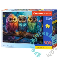 Castorland 300 db-os puzzle - Három bagoly (B-030545)