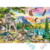 Castorland 300 db-os puzzle - Farkas család és sasok (B-030514)