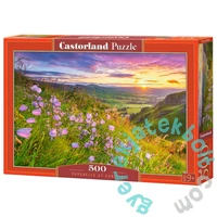 Castorland 500 db-os puzzle - Harangvirág a naplementében (B-53681)