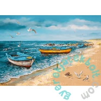 Castorland 500 db-os Art Collection puzzle - Reggel a tengerparton (B-53919)