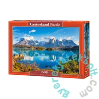 Castorland 500 db-os puzzle - Torres Del Paine, Patagónia, Chile (B-53698)