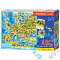 Castorland Oktató puzzle - Európa (E-227)