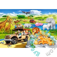 Castorland 40 db-os MAXI puzzle - Szafari kaland (B-040322)