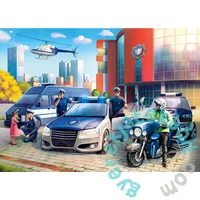 Castorland 100 db-os puzzle - Rendőrség (B-111176)