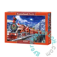 Castorland 1000 db-os puzzle - Mikulás érkezik a városba (C-104833)