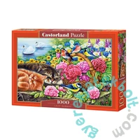 Castorland 1000 db-os puzzle - Pihenés a tóparton (C-104765)