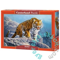 Castorland 500 db-os puzzle - Tigris a sziklán (B-53346)