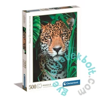 Clementoni 500 db-os puzzle - High Quality Collection Jaguár a Dzsungelben (35127)