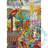 Cherry Pazzi 1000 db-os  puzzle - Parrots on the Veranda (cp30639)