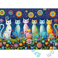 CherryPazzi 1000 db-os puzzle - Cute Whiskers (31285)