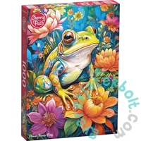 CherryPazzi 1000 db-os puzzle - Flower Power Frog (31100)