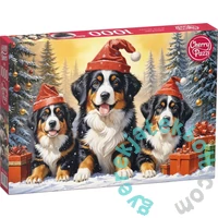 CherryPazzi 1000 db-os puzzle - Holiday Puppies (31254)