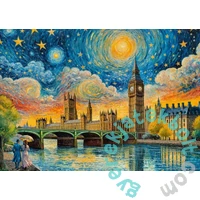 CherryPazzi 1000 db-os puzzle - Impressionist Sky over London (30882)