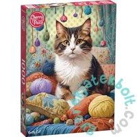 CherryPazzi 1000 db-os puzzle - Knitty Cat (31131)