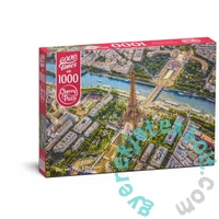 CherryPazzi 1000 db-os puzzle - View over Paris Eiffel Tower (30189)