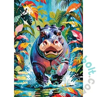 CherryPazzi 500 db-os puzzle - Happy Hippo (20272)