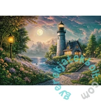 CherryPazzi 500 db-os puzzle - Moonlight Lighthouse (20074)