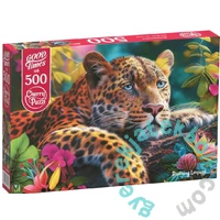 CherryPazzi 500 db-os puzzle - Reclining Leopard (20166)