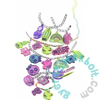 Clementoni - Crazy Chic sokszínű függődísz kreatív készlet (18770)