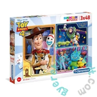 Clementoni 3 x 48 db-os Szuper Színes puzzle  - Toy Story 4 (25242)