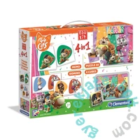 Clementoni 4 az 1-ben játékgyűjtemény - 44 Csacska macska (18047)