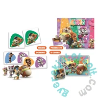 Clementoni 4 az 1-ben játékgyűjtemény - 44 Csacska macska (18047)