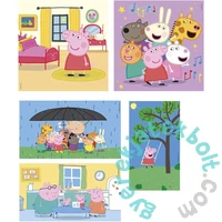 Clementoni  10 az 1-ben Szuper színes puzzle (18, 30, 48, 60) - Peppa malac (20271)
