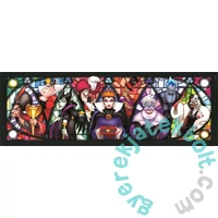 Clementoni 1000 db-os COMPACT - Panoráma puzzle - Disney gonoszak (39872)