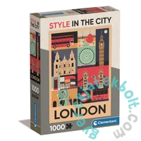 Clementoni 1000 db-os puzzle - Style In The City - London (39844)