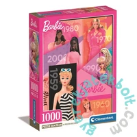 Clementoni 1000 db-os puzzle - Barbie 65 éves idővonal (39806)