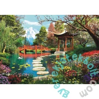 Clementoni 1000 db-os puzzle  COMPACT puzzle - High Quality Collection - Fuji garden (39910)