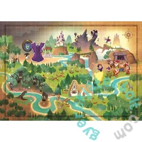 Clementoni 1000 db-os puzzle - Disney Hófehérke Történet Térkép (39815)