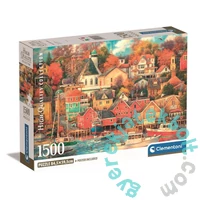 Clementoni 1500 db-os puzzle - High Quality Collection - Kikötőváros (31713)