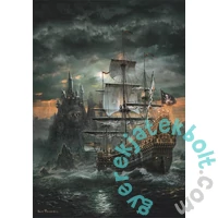 Clementoni 1500 db-os puzzle  COMPACT puzzle - Kalózhajó (31719)