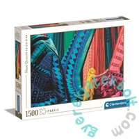 Clementoni 1500 db-os puzzle - High Quality Collection - Színes szövetek (31706)
