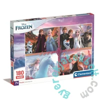 Clementoni 180 db-os Szuper Színes  puzzle - Disney Princess - Jégvarázs (29786)